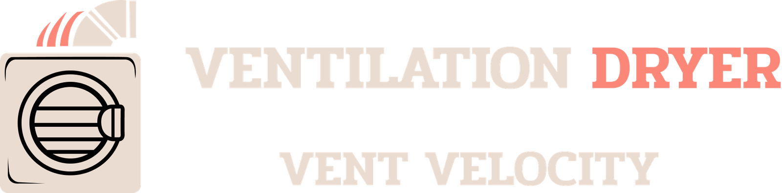 Ventilation Dryer Vent Velocity Logo